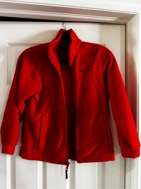 Columbia Red Fleece Jacket - Kids
